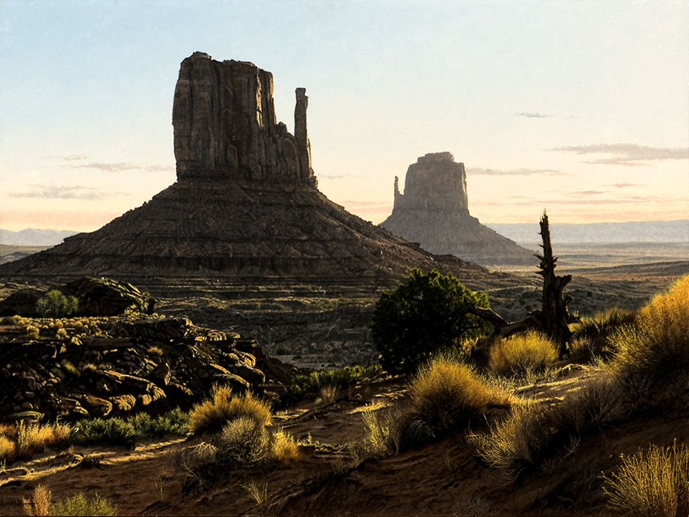 Monument Morning by Denis Milhomme