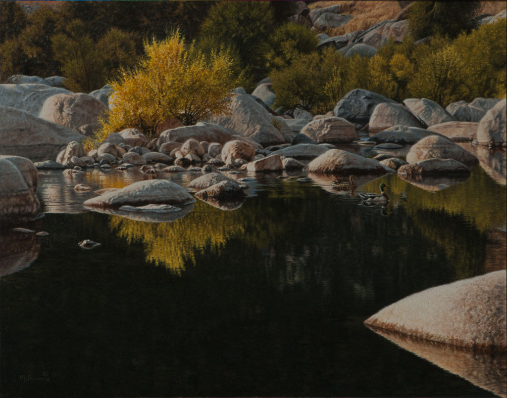 October Morning by Denis Milhomme
