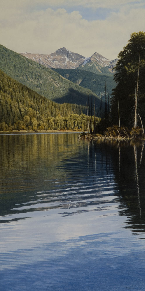 Serene Reflections by Denis Milhomme